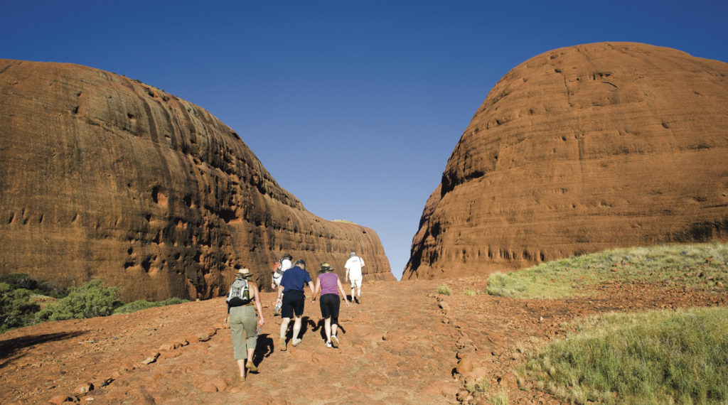 Kata Tjuta (Olgas) bei Sonnenaufgang