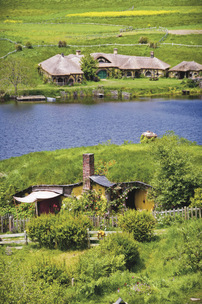 Hobbiton Movie Set