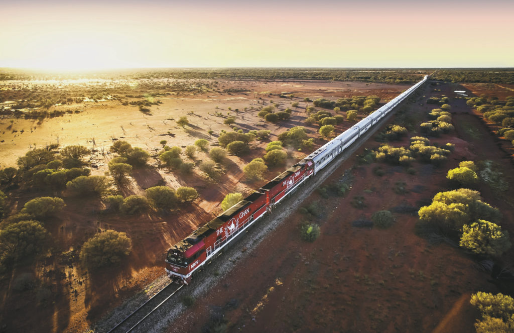 Reisen mit legendären Zügen: The Ghan