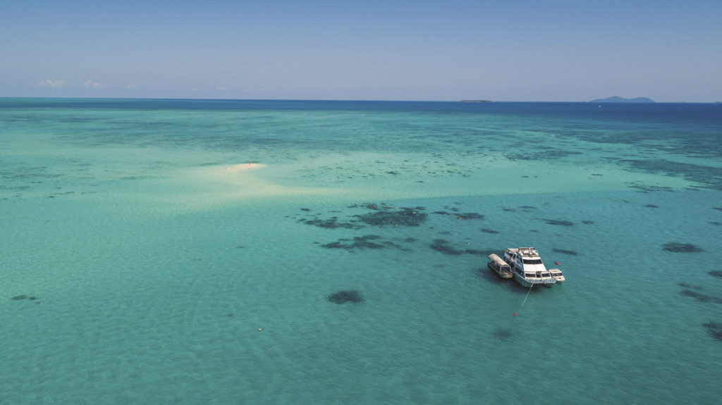 Great Barrier Reef mit dem Motorboot