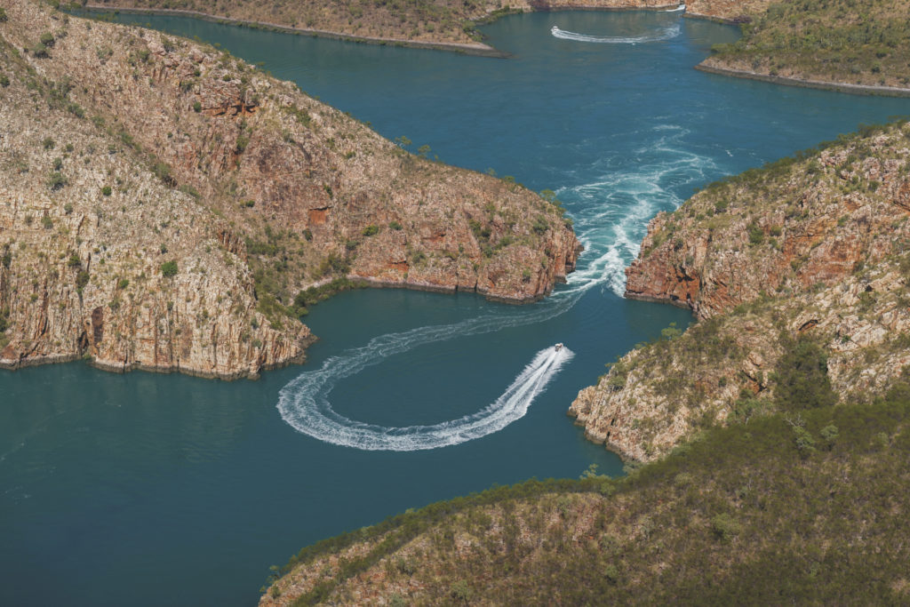 Horizontal Falls per Wasserflugzeug