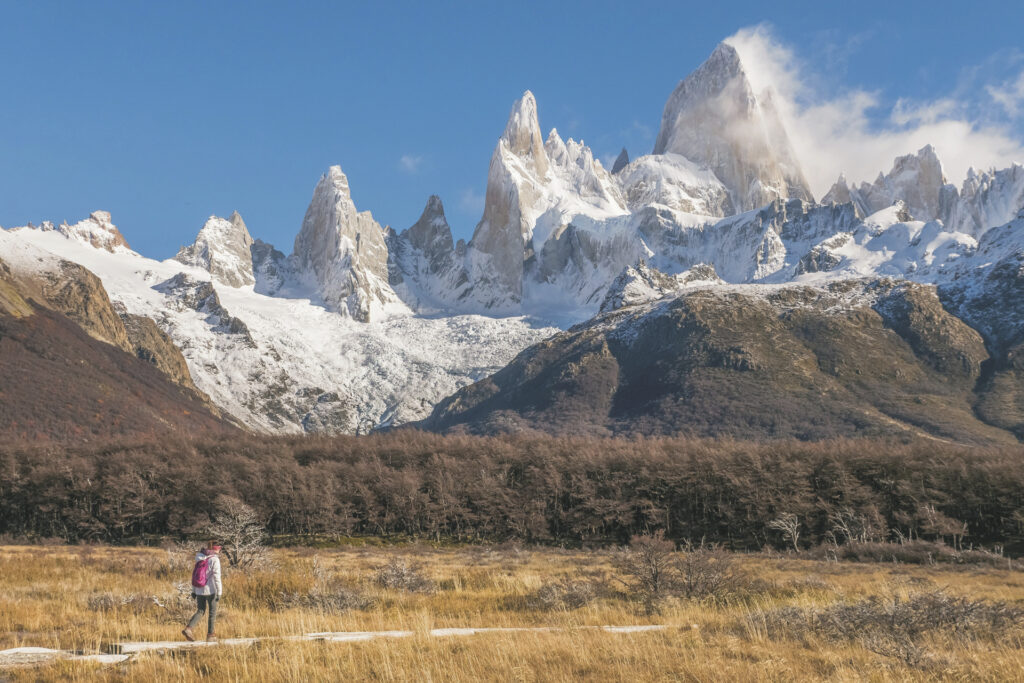 Gletscherlandschaften und Wanderungen