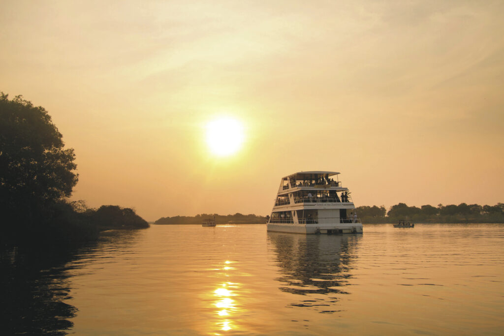 Bootsfahrt auf dem Zambezi